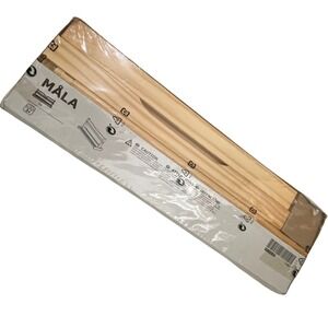 IKEA MALA 101.493.50 Wood Tabletop Paper Roll Dispenser With Storage